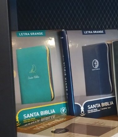 Santa Biblia Turquesa